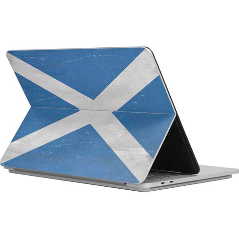 Scotland Flag Distressed Surface Laptop Studio Skin